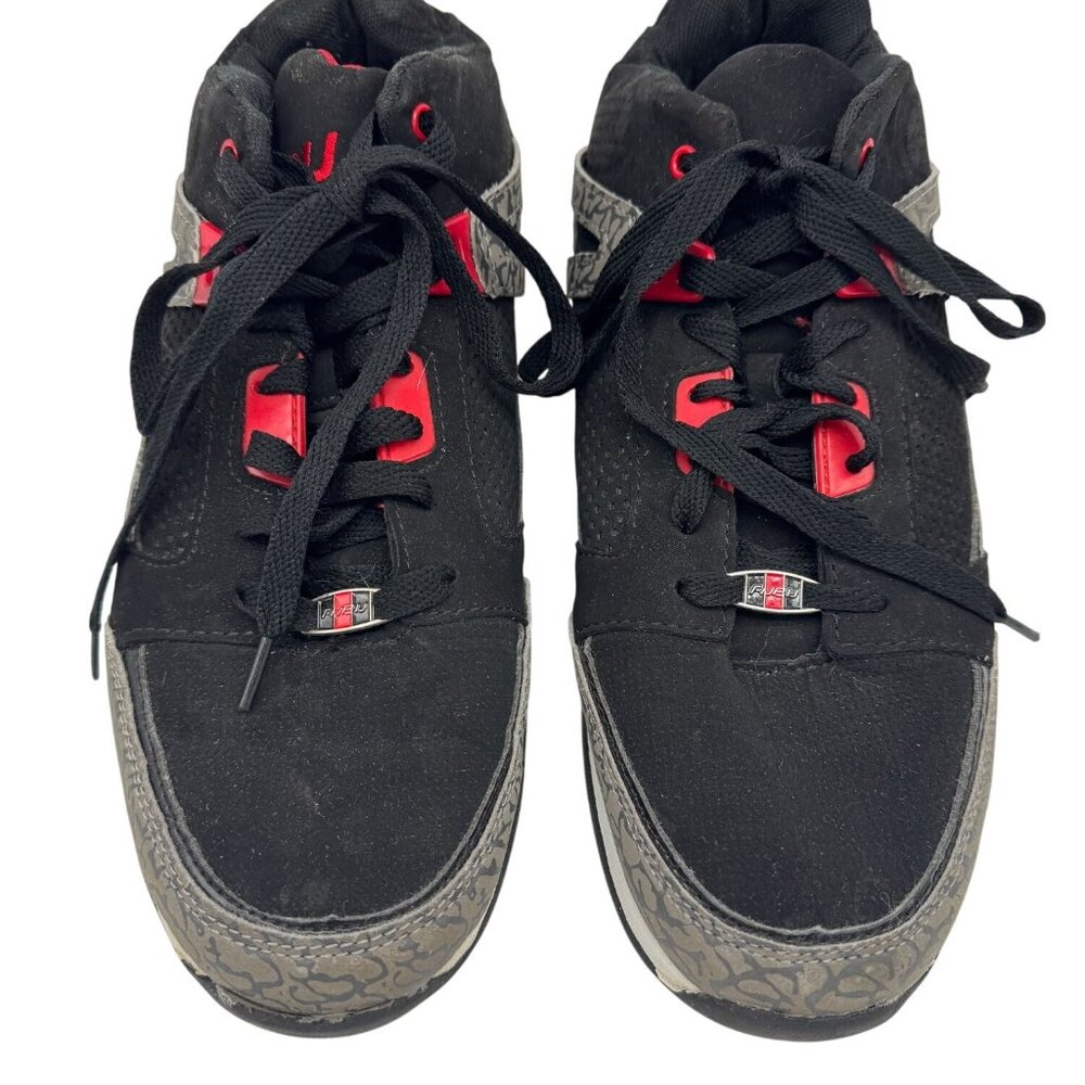 Fubu Mens Sentetico Athletic Sneakers Shoes Sz 11 Black Basketball Activewear